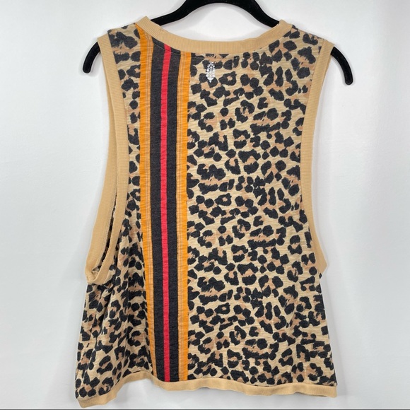 Free People Movement Love Tank Leopard Combo Large - Picture 4 of 15